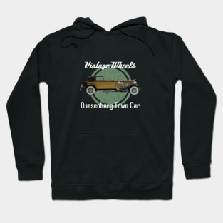 Vintage Wheels - Duesenberg Town Car Hoodie